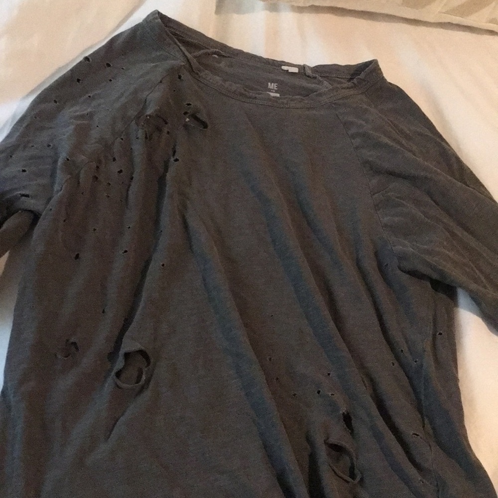 holey long sleeve